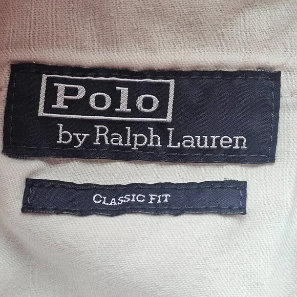 Lot of 2 Polo Ralph Cargo Shorts Mens 50 B Classic Chino Drawstring Cotton Read - Picture 8 of 16